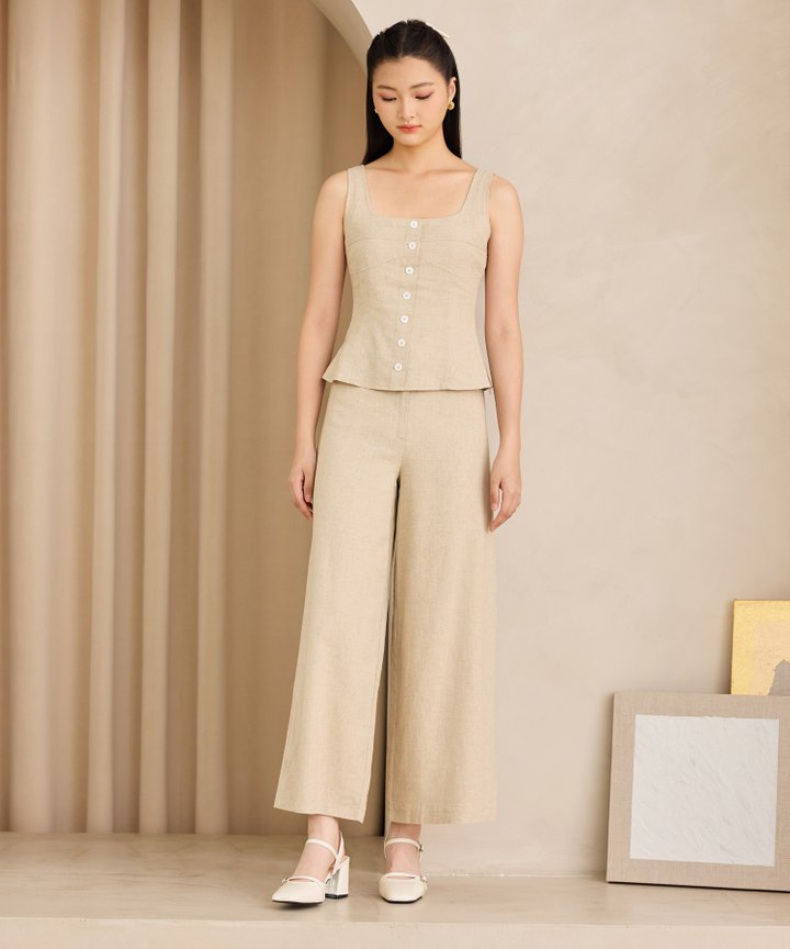 Noa Minimalist Clips - Cream