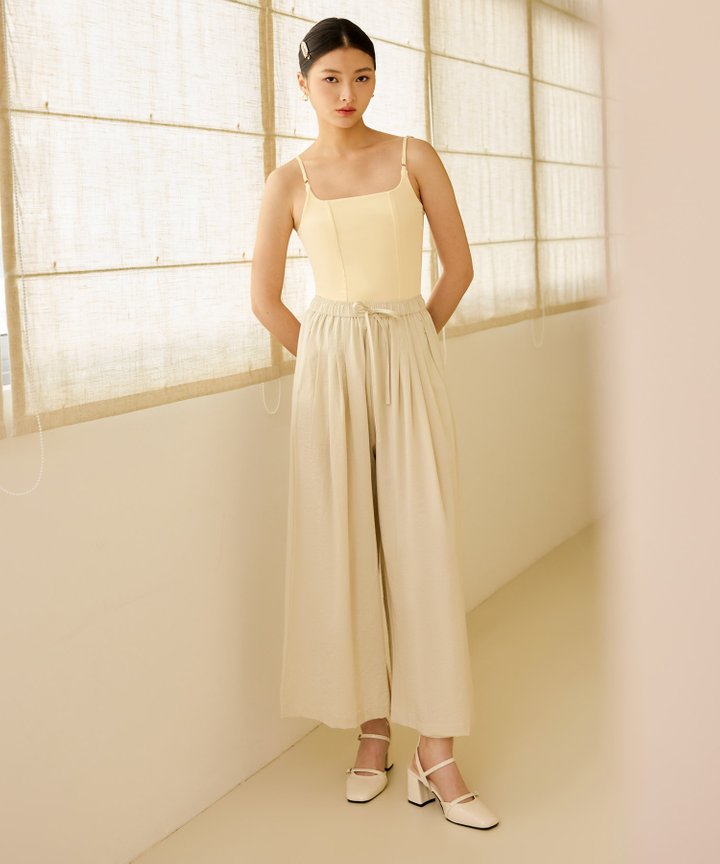 Lora Cotton Bustier - Vanilla