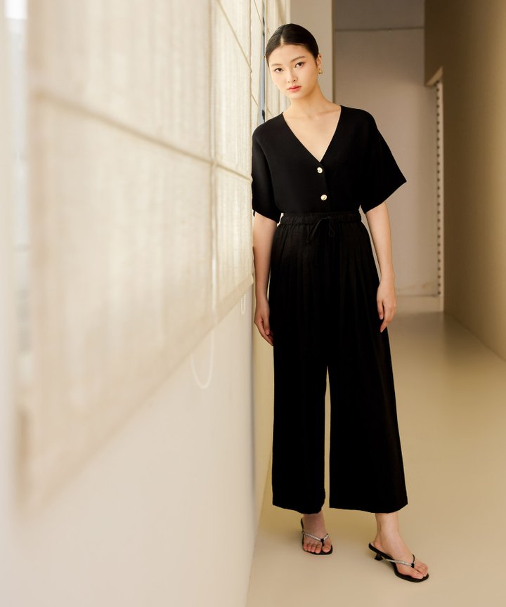 Sofie Knit Top - Black