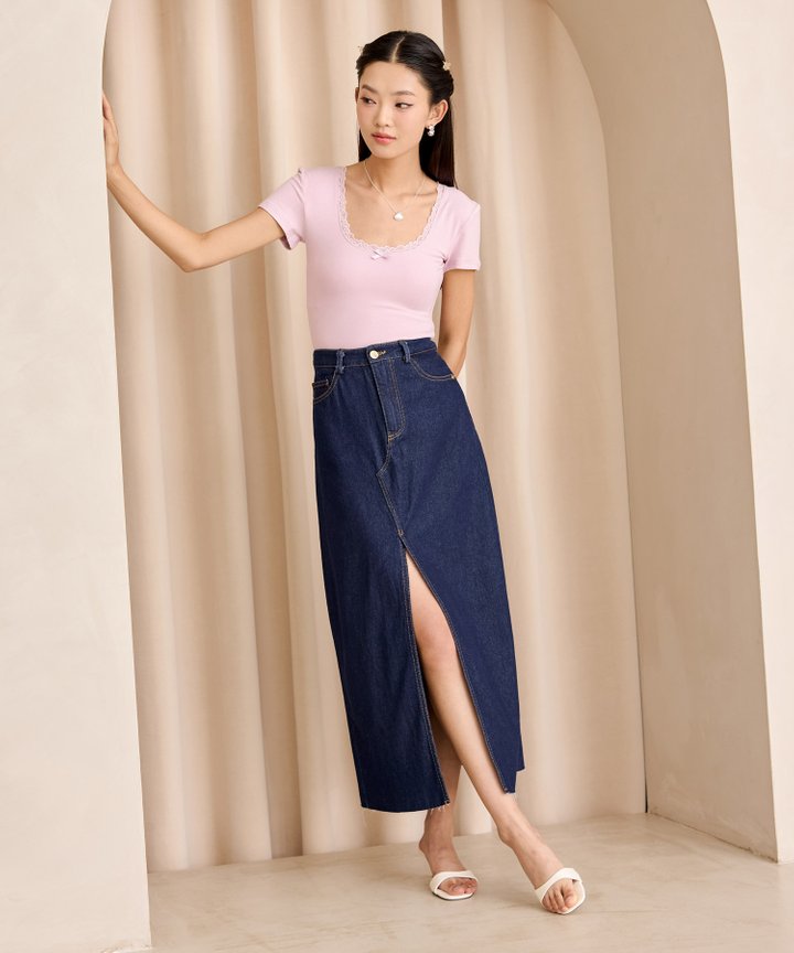 Andy Denim Skirt