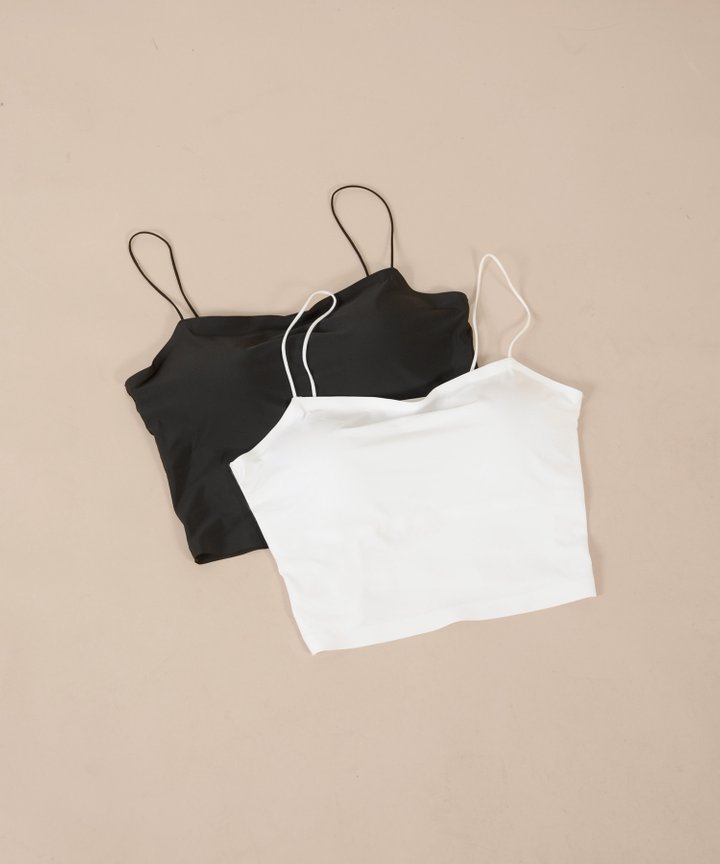 Elle Basic Tank - White