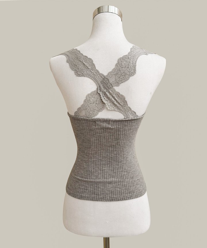 Helene Lace Top - Pink