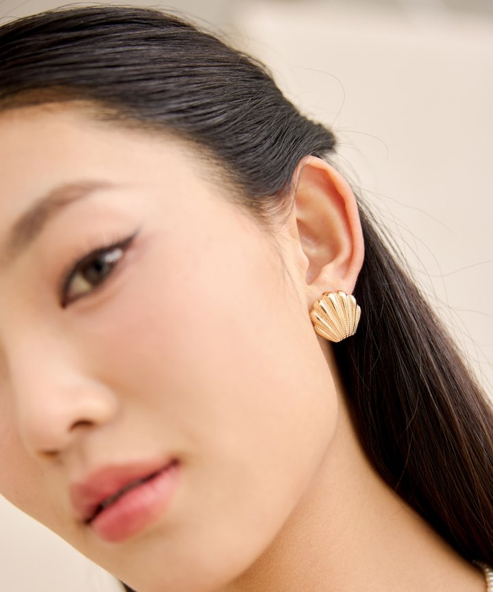 Shell Drop Earrings
