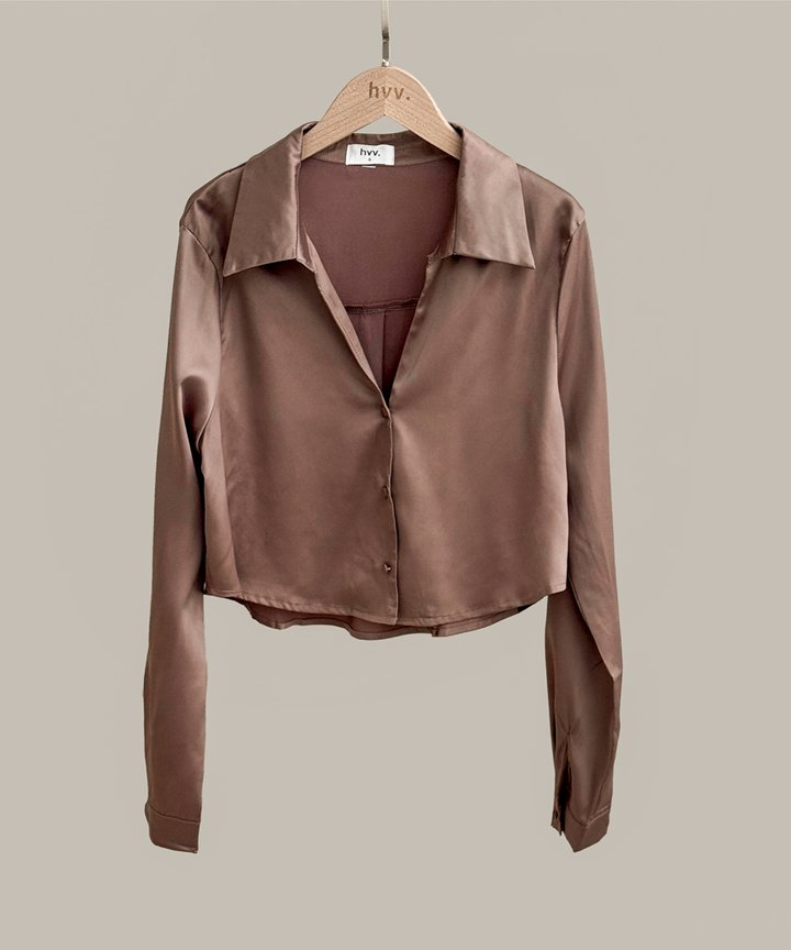 Agnes Shirt - Chocolate