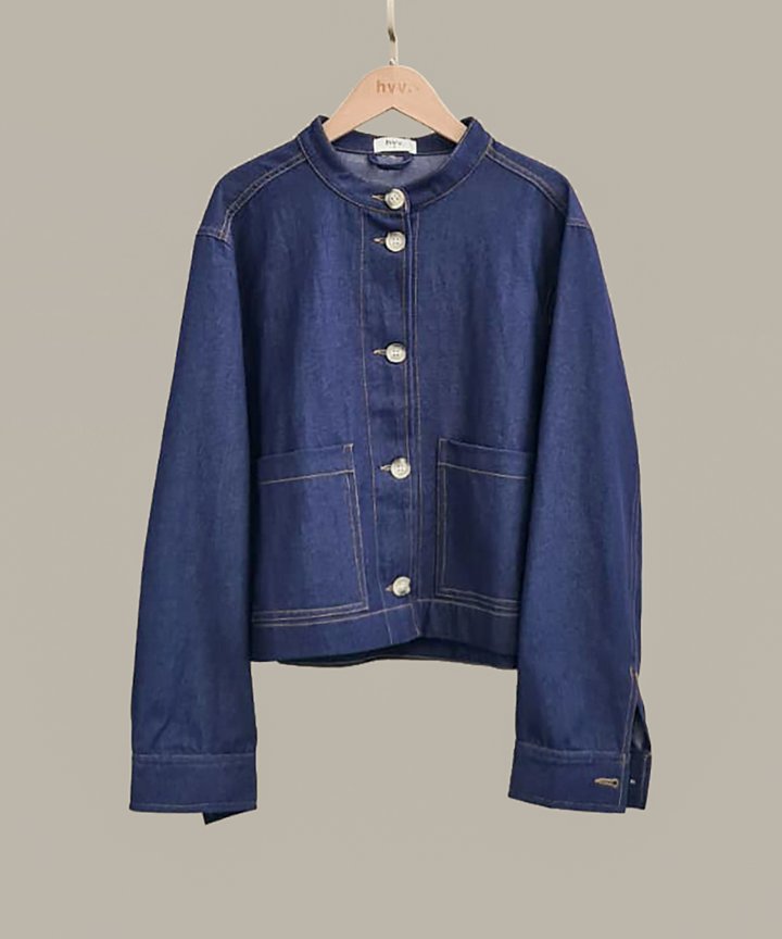 Boston Oversized Jacket - Blue
