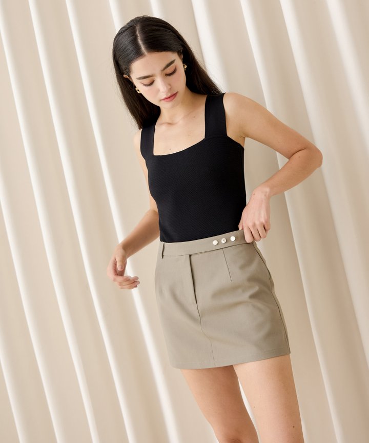 Felix Knit Tank - Black