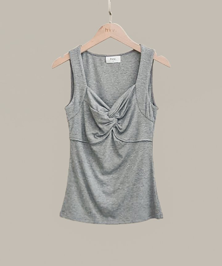 Jemma Ruched Top - Grey