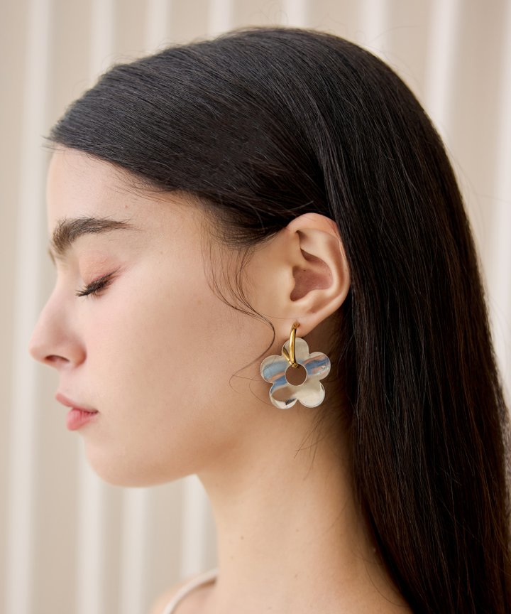 Majorelle Flower Earrings