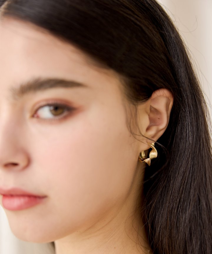 Sculptural Dome Earrings