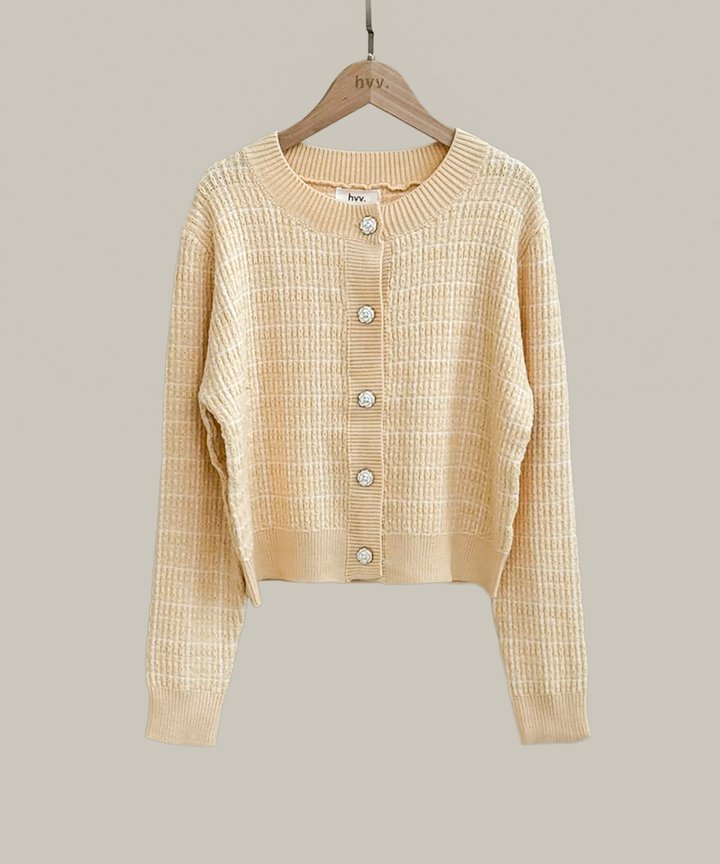 Coco Classic Knit Cardigan - Sunshine