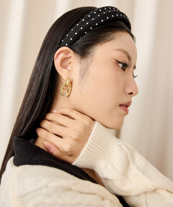 Elisa Interlink Earrings