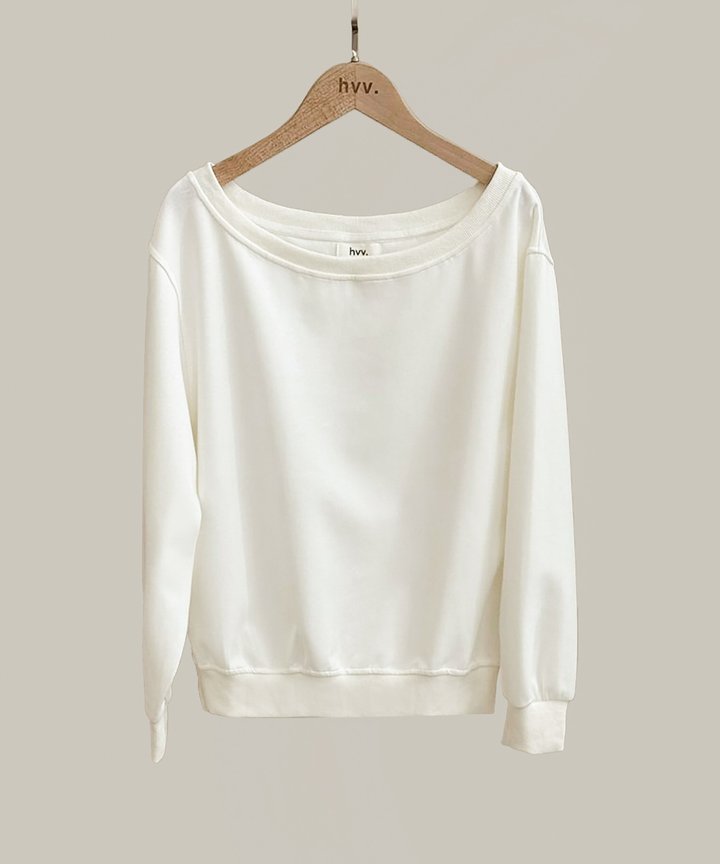 Mochi Oversized Sweater - White