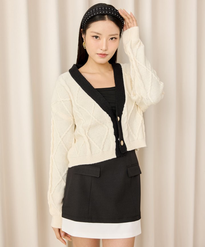 Polka Hairband - Black