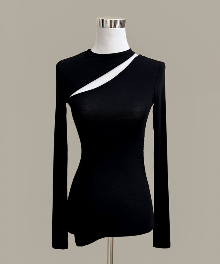 Amari Cut Out Top - Black