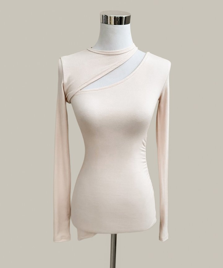 Amari Cut Out Top - Pale Pink