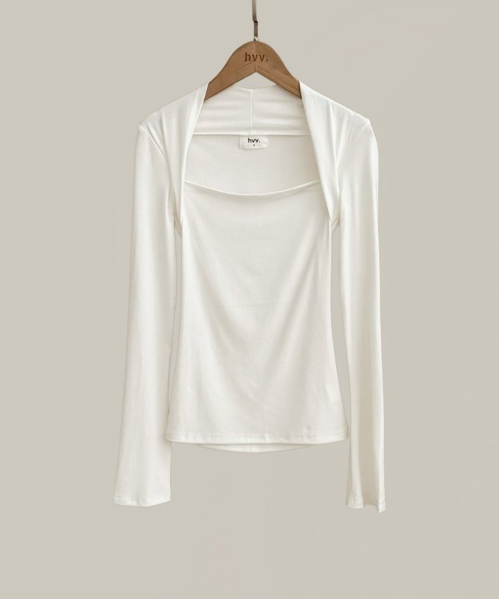 Karina Trapeze Top - White