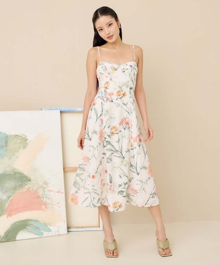 Nottinghill Floral Maxi - Pink