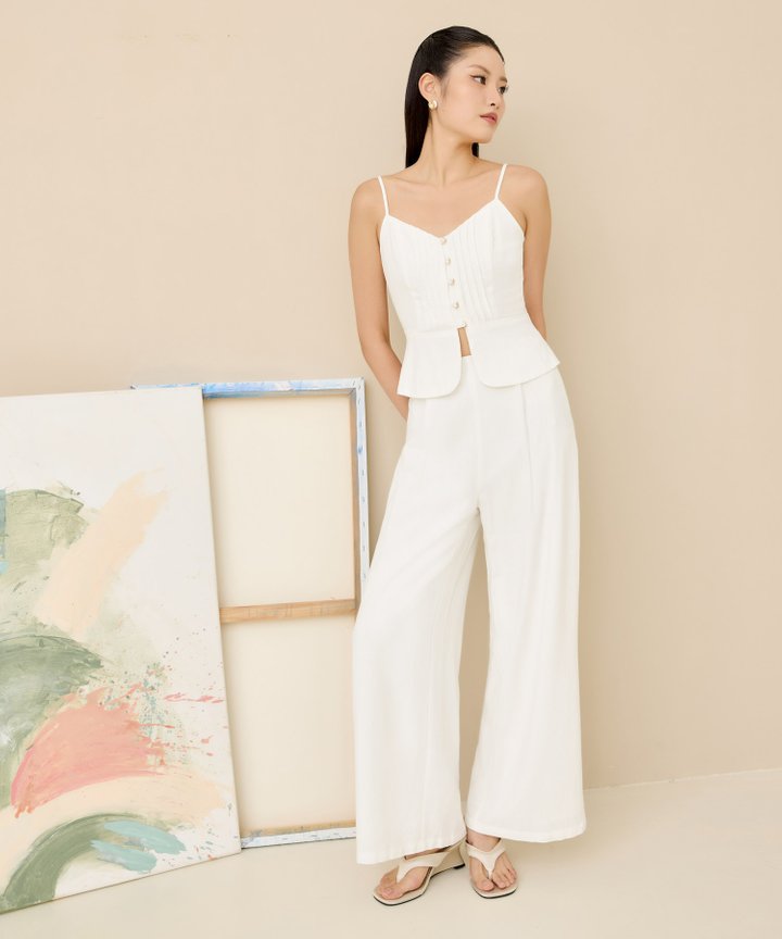 Society Classic Pants - White