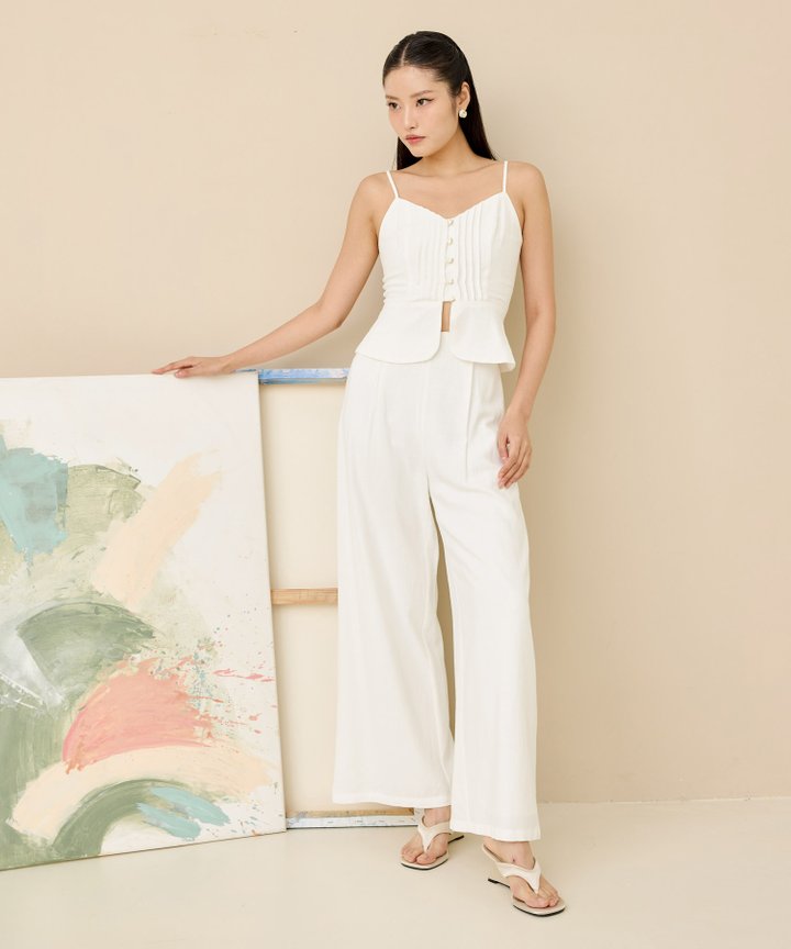 Society Classic Pants - White