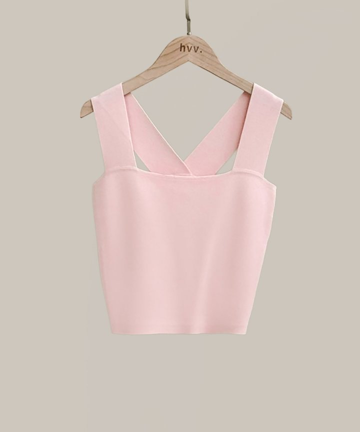 Felix Knit Tank - Pink