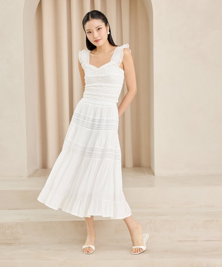 Marissa Lace Top - White