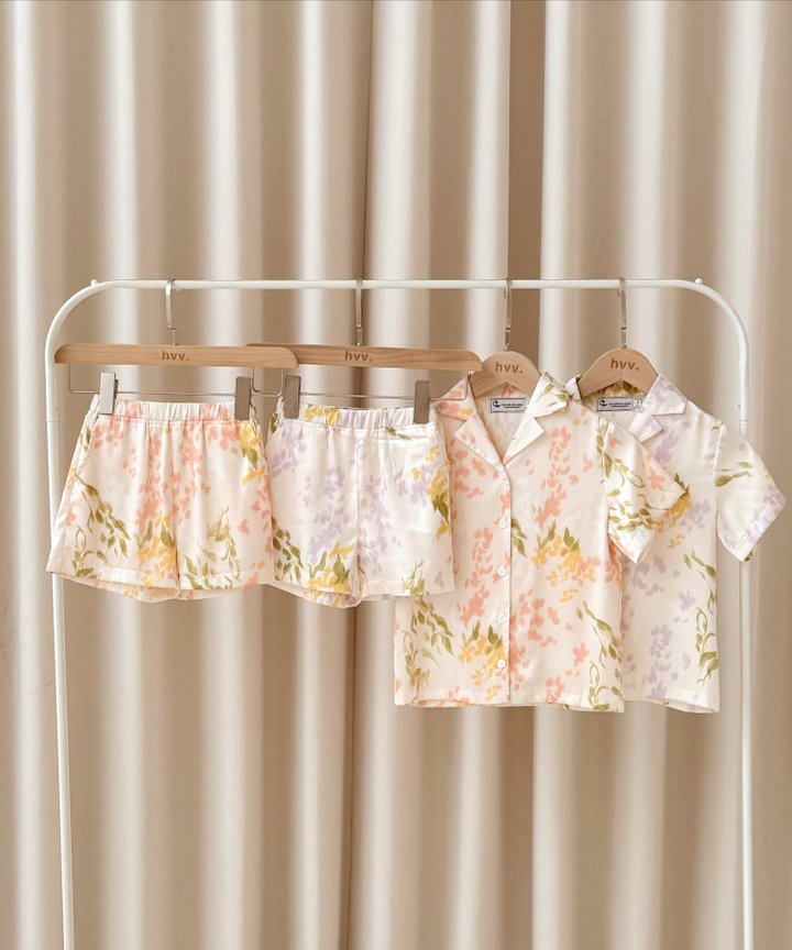 [HVVCNY2026] (KIDS) Mirage Watercolor Blouse - Lilac