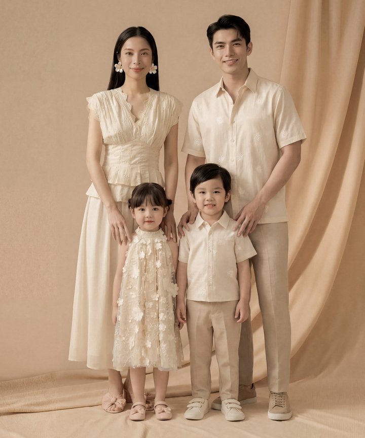 [HVVCNY2026] (KIDS) Brooks Embroidered Linen Shirt - Oat