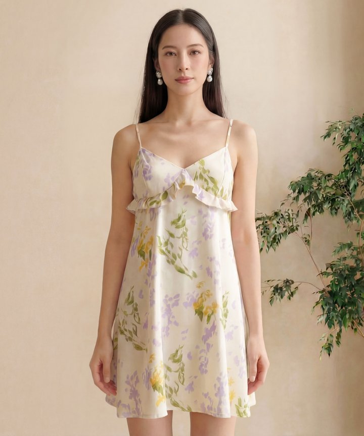 [HVVCNY2026] Mirage Watercolor Babydoll Mini - Lilac