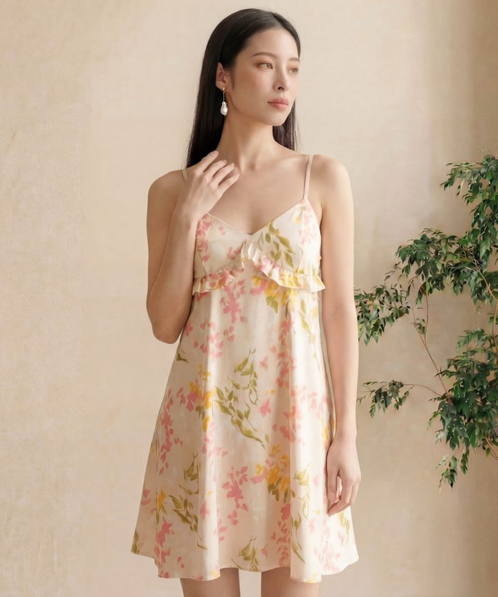 [HVVCNY2026] Mirage Watercolor Babydoll Mini - Pink