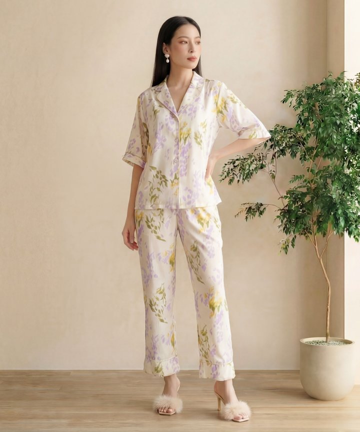 [HVVCNY2026] Mirage Watercolor Pants - Lilac