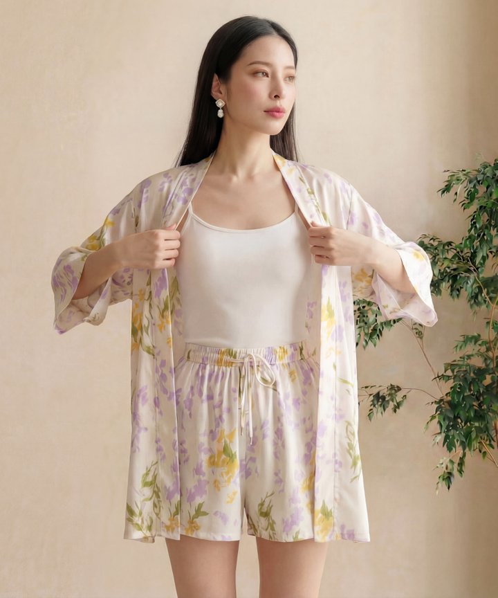 [HVVCNY2026] Mirage Watercolor Outerwear - Lilac