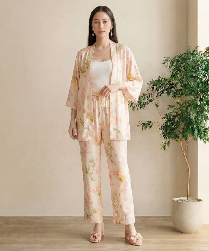 [HVVCNY2026] Mirage Watercolor Pants - Pink