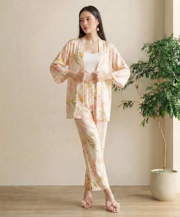 [HVVCNY2026] Mirage Watercolor Pants - Pink