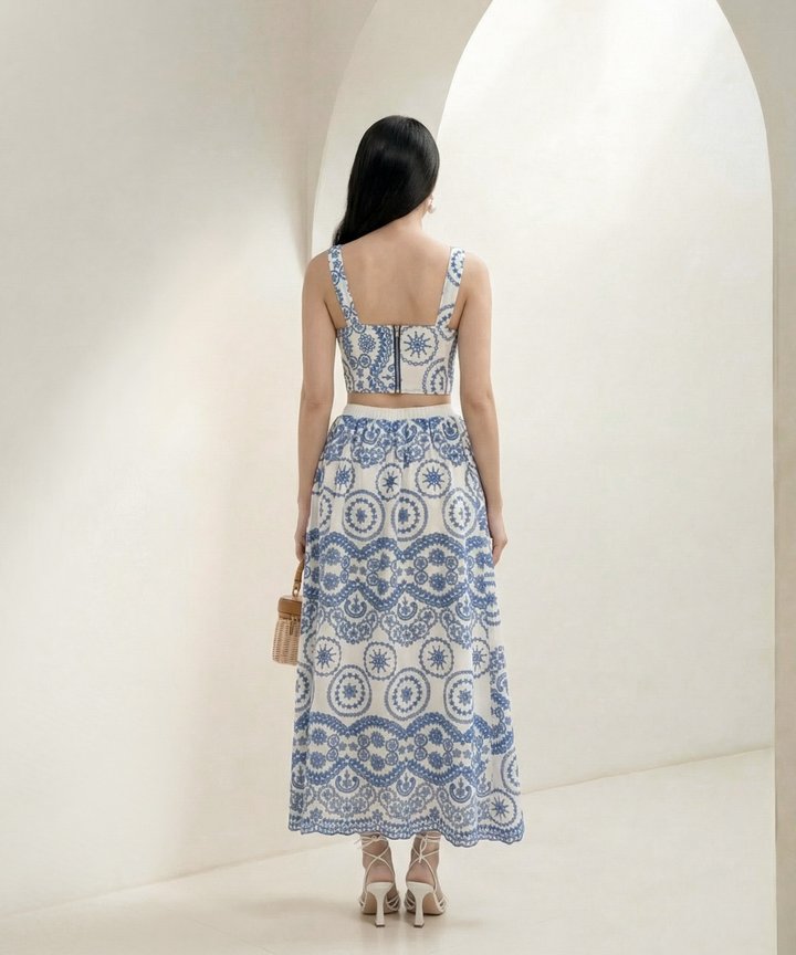 [HVVCNY2026] Resort Eyelet Bustier