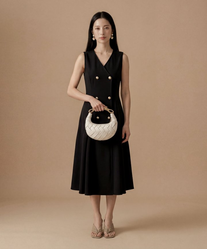 Marilyn Classic Midaxi - Black