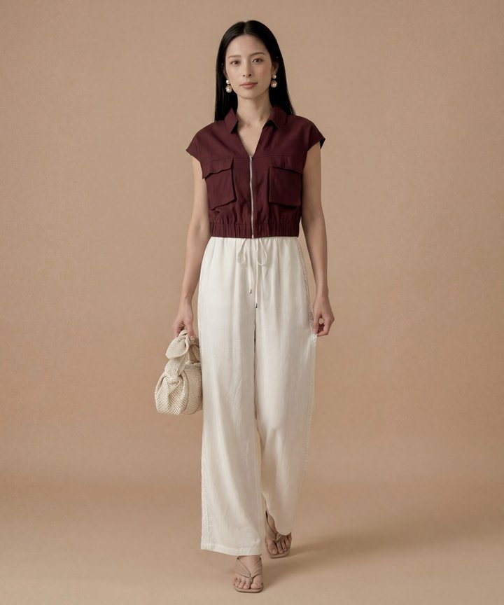 Saffia Utility Shirt - Espresso