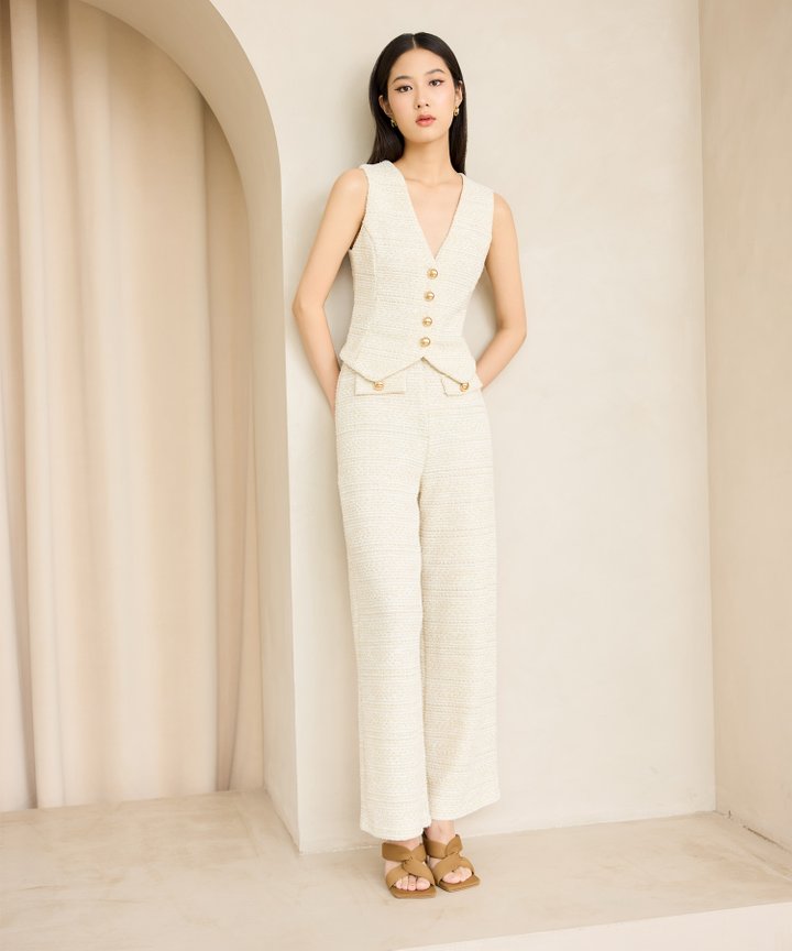 Londoner Military Pants - Cream