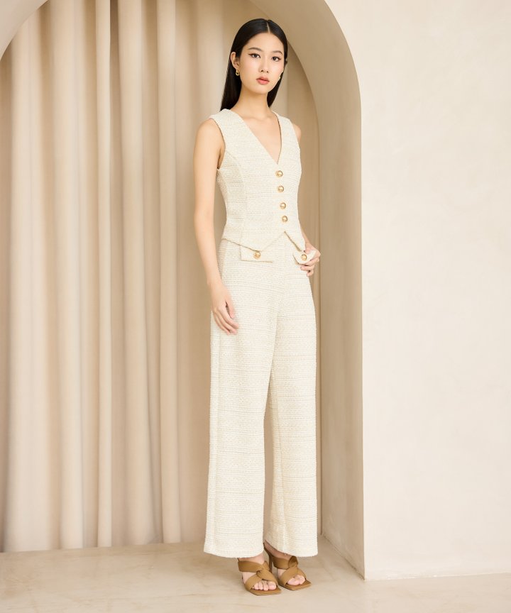 Londoner Military Pants - Cream