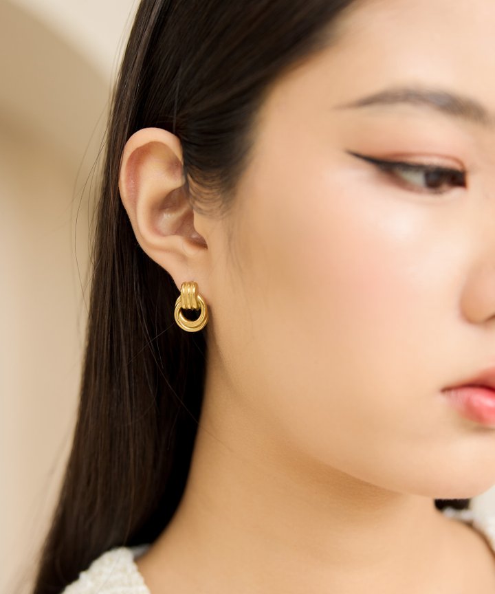 Ripple Layered Hoops