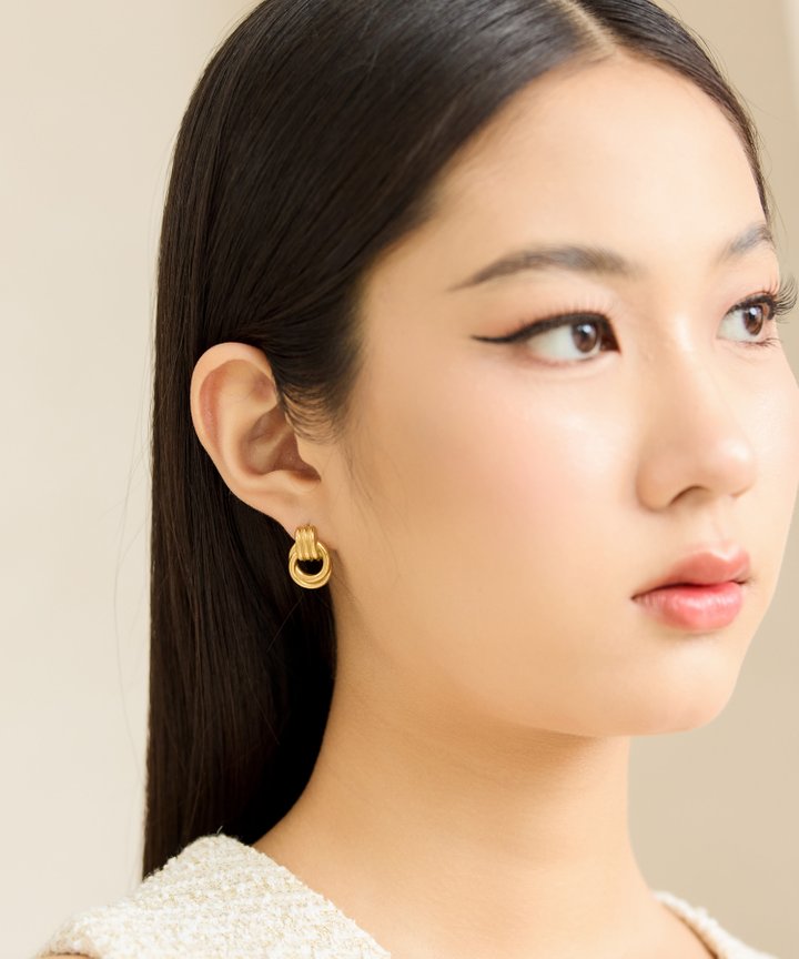 Ripple Layered Hoops