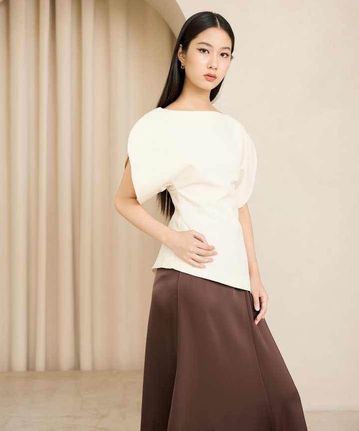 Tamara Midi Skirt - Espresso