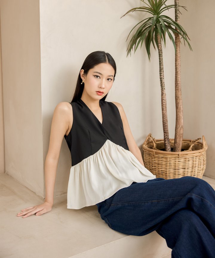 Cairo Contrast Blouse