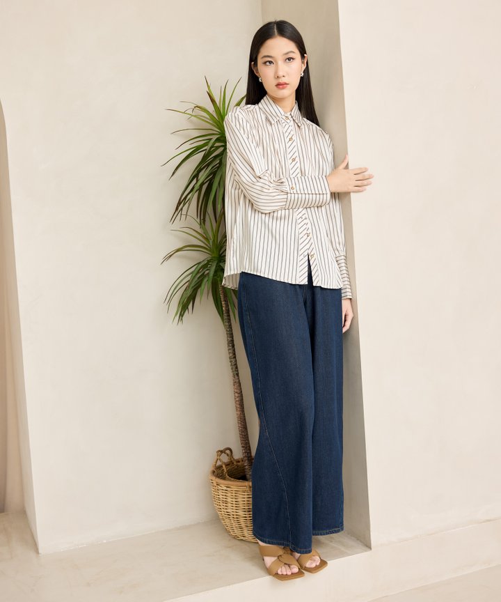Karoline Striped Shirt