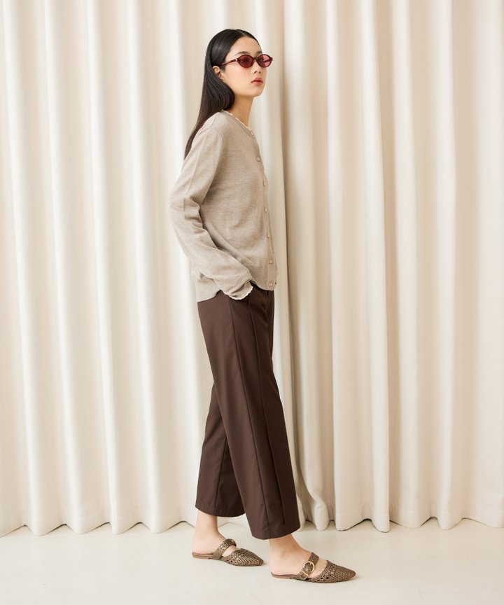 Mousse Tailored Trousers - Espresso