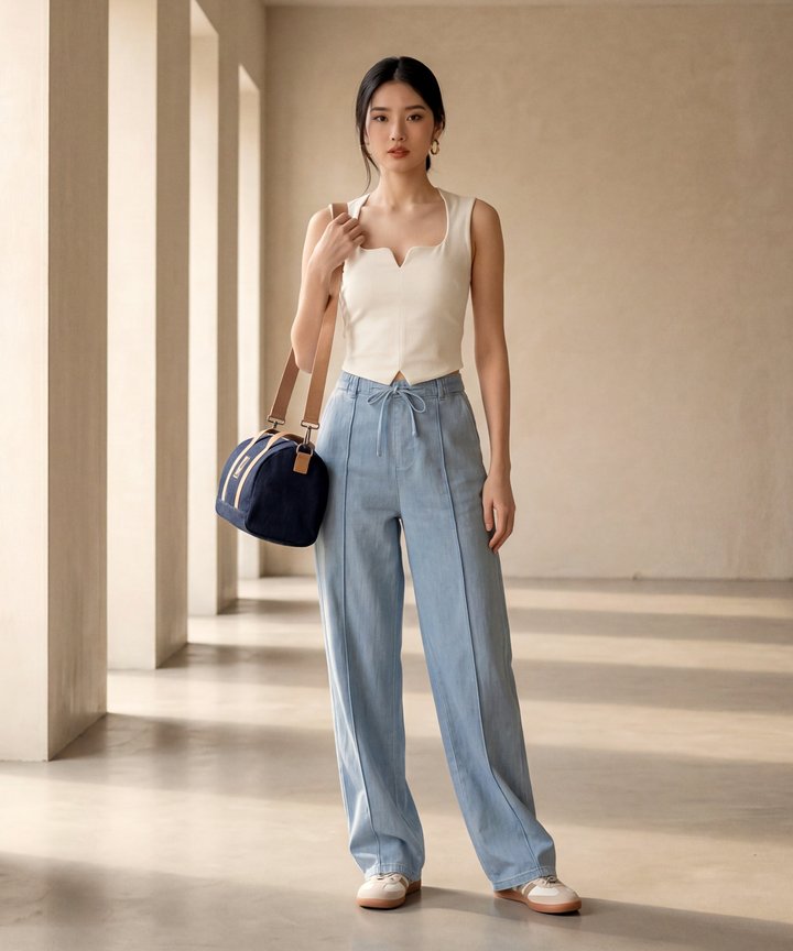 Sachi Bustier - White