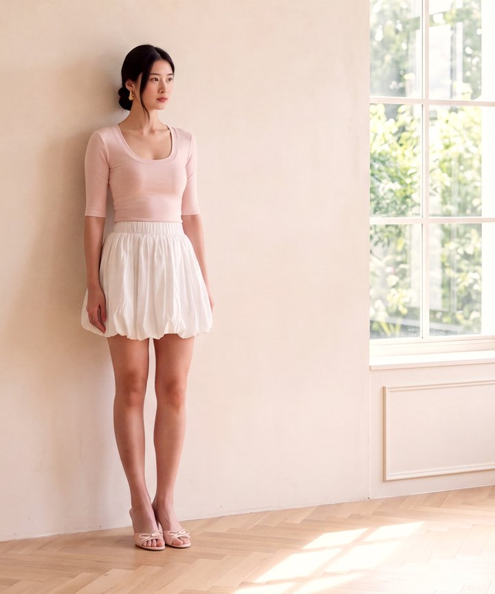 Ballet Lounge Top - Pink