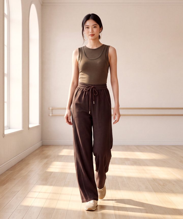 Lana Overlay Tank - Olive