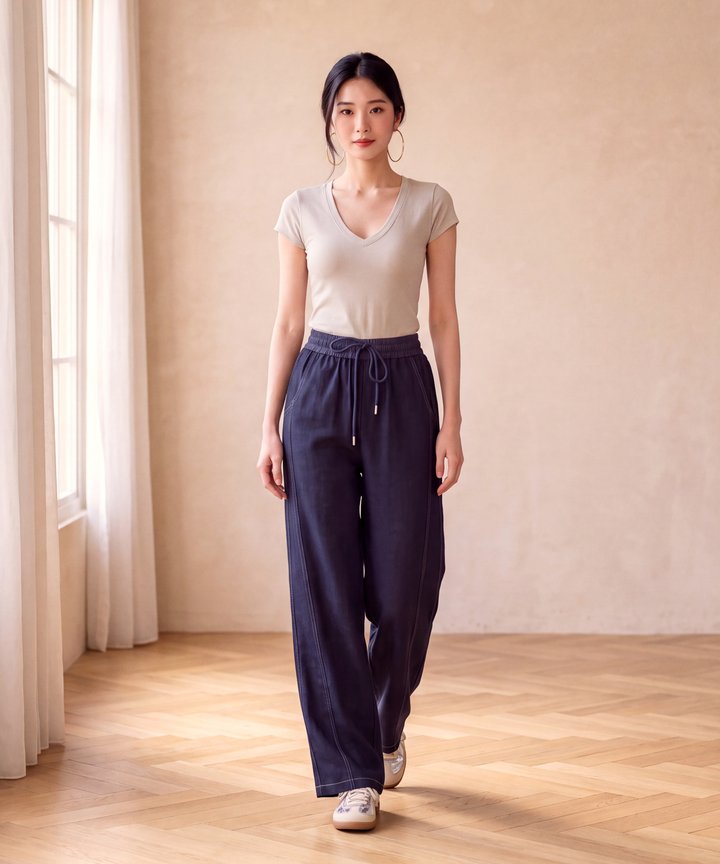 Malt Basic Tee - Light Greige