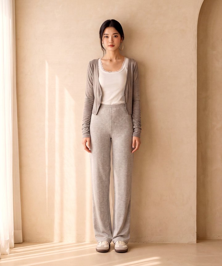 Mica Soft Cardigan - Grey