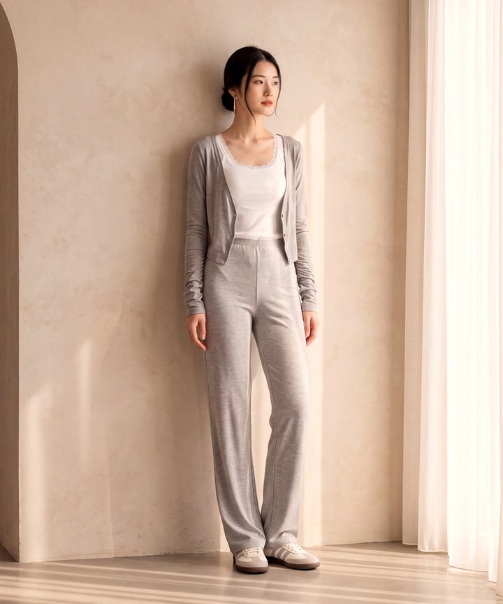 Mica Soft Cardigan - Grey